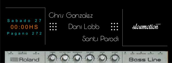 SABADO 27 // Chris Gonzalez & Dani Labb // ALL NIGHT LONG !