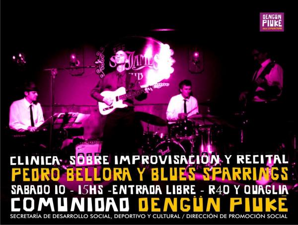 Pedro Bellora y Blues sparrings