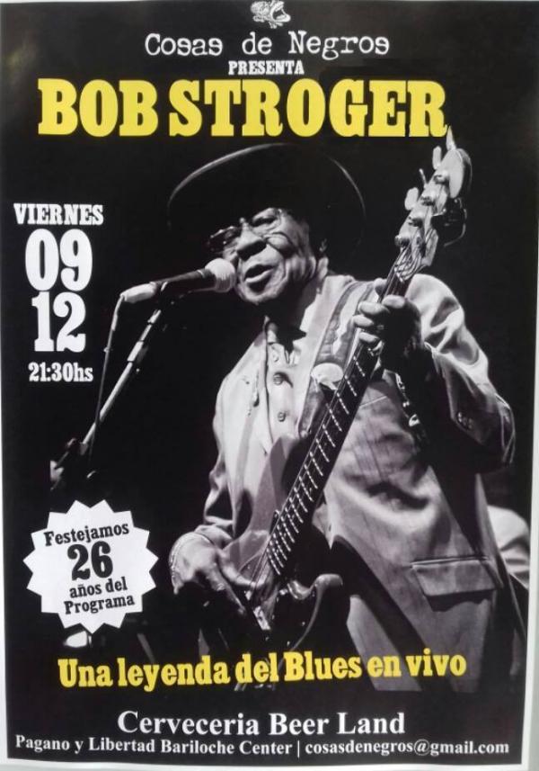 Bob Stroger -  la Leyenda del Blues, en vivo