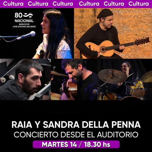 Concierto desde el Auditorio: Raia y Sandra Della Penna