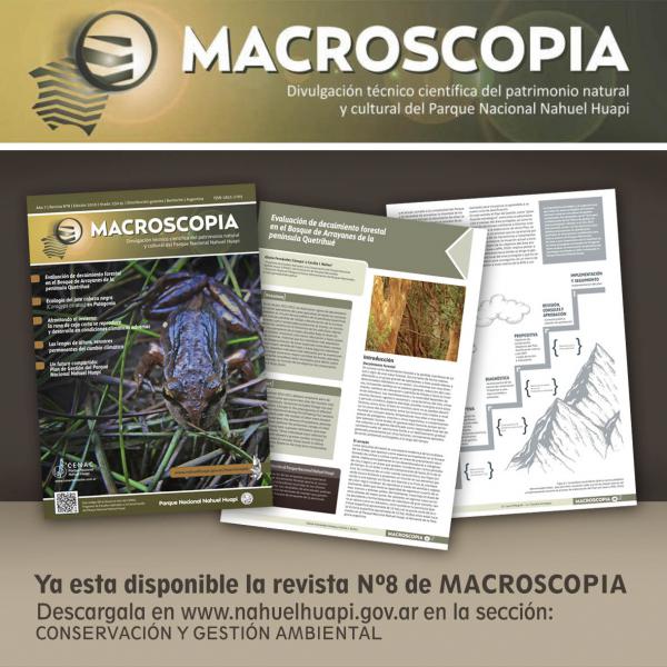 Nueva edici&oacute;n de Macroscopia, la revista t&eacute;cnico cient&iacute;fico del Parque Nacional