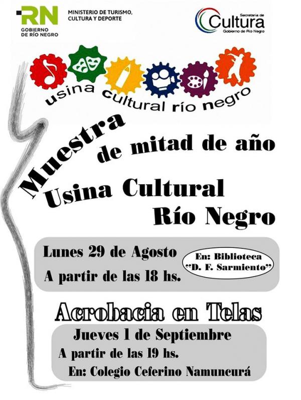  Muestra de usinas culturales Rio Negro