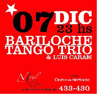 Bariloche Tango trio y Luis Caram