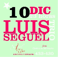Show en vivo: Luis Seguel Trio