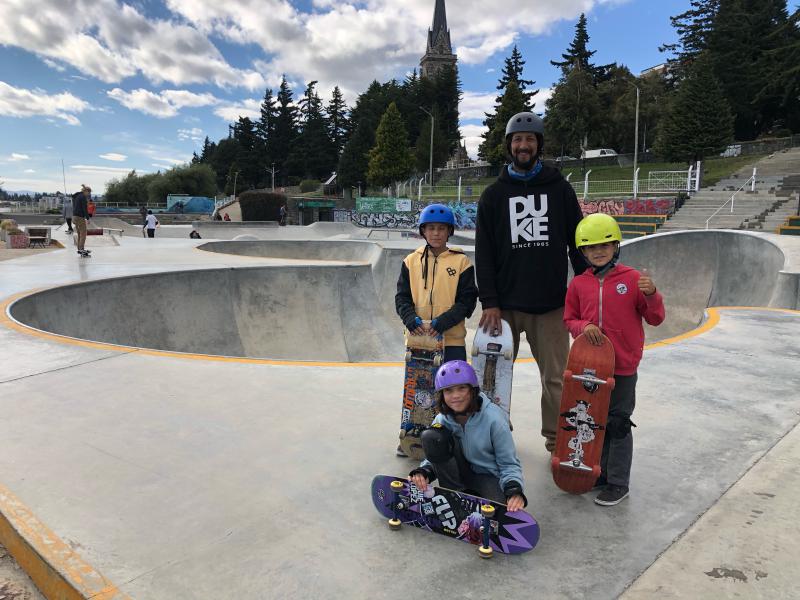 Skate CAB - Reiniciaron las actividades en el skate park