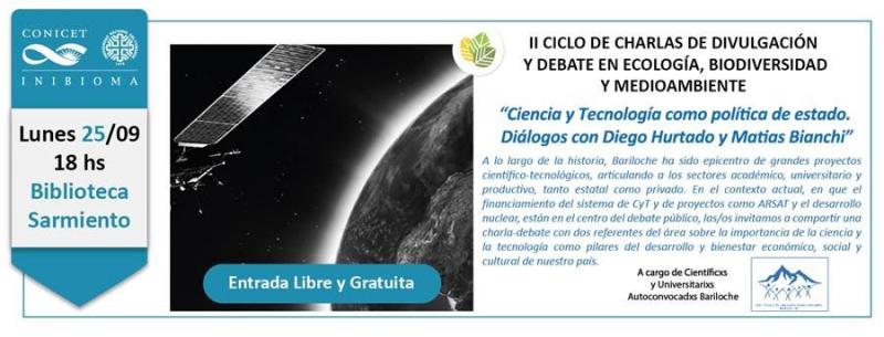 Charla debate: Ciencia y Tecnolog&iacute;a como pol&iacute;tica de estado