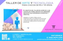 Taller de Arte y Tecnolog&iacute;a para chicos de 8 a 14 a&ntilde;os  Por BariBits Chapter official de littleBits en Bariloche