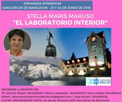Stella Maris Maruso trae el Laboratorio interior a Bariloche