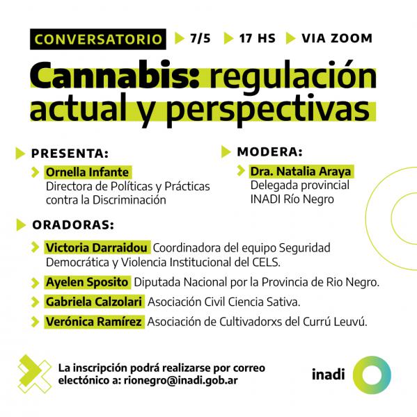 Conversatorio Cannabis: regulaci&oacute;n actual y perspectivas