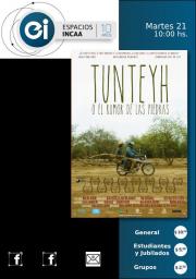 Documental Tuntey o el rumor de las piedras en Espacio INCAA Bariloche