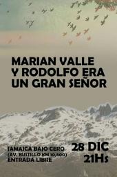 Marian Valle y Rodolfo Era un gran se&ntilde;or