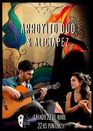 Arroyito D&uacute;o & Alicia Pez - Ciclo de M&uacute;sica y Pintura en vivo #4