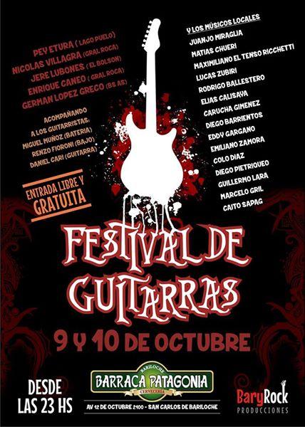 1&deg; Festival de Guitarras en Bariloche..!!