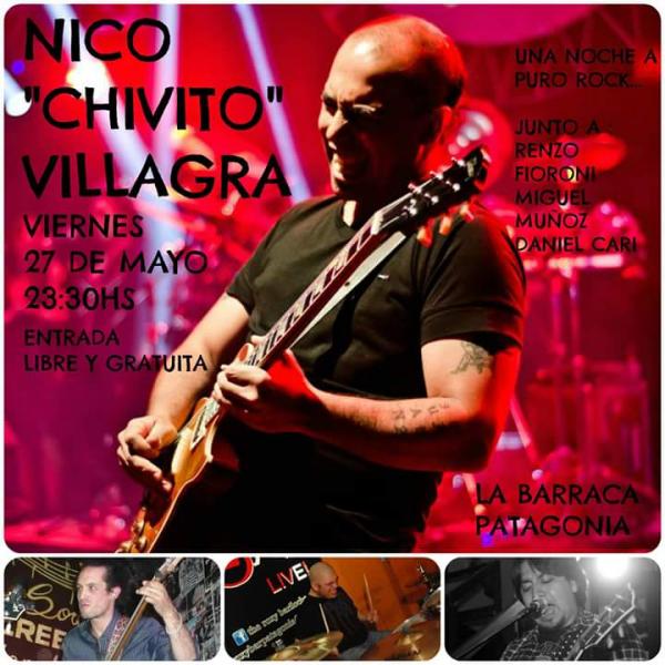 Nico "Chivito" Villagra en La Barraca