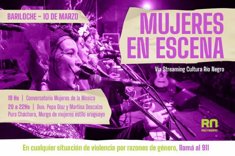 Llega el ciclo Mujeres en Escena a Bariloche