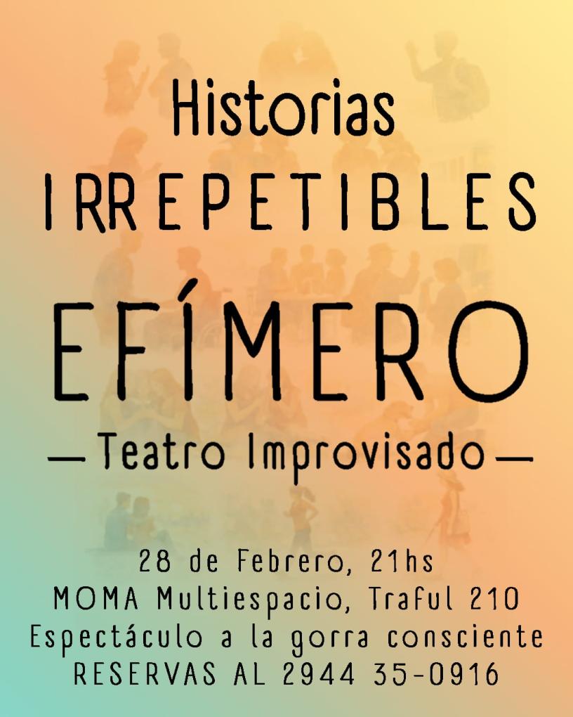 Efimero, teatro breve