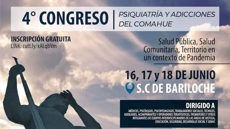 4&deg; congreso de Psiquiatr&iacute;a y adicciones del Comahue