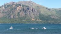 Primer encuentro de Waterpolo 2011 en el Lago Gutierrez