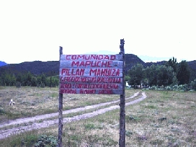 Gobierno chubutense aplica estrategia para erradicar a la comunidad Pillan Mahuiza.