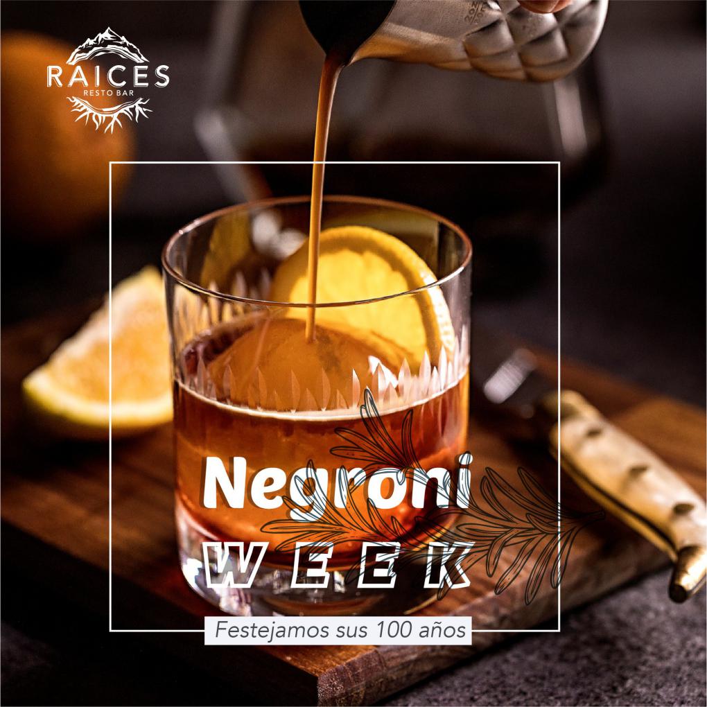 Negroni Week - Happy Hour en Raices