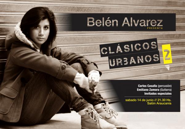  BEL&Eacute;N ALVAREZ presenta "CL&Aacute;SICOS URBANOS II"
