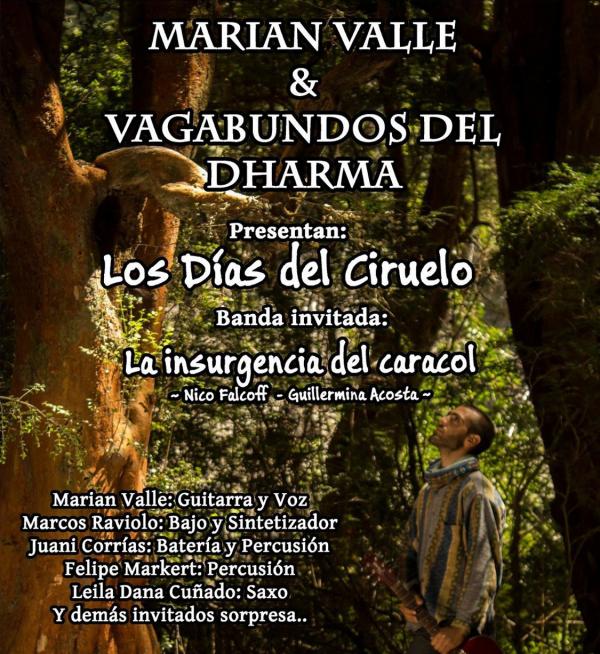Marian Valle y Los Vagabundos del Dharma presentan 