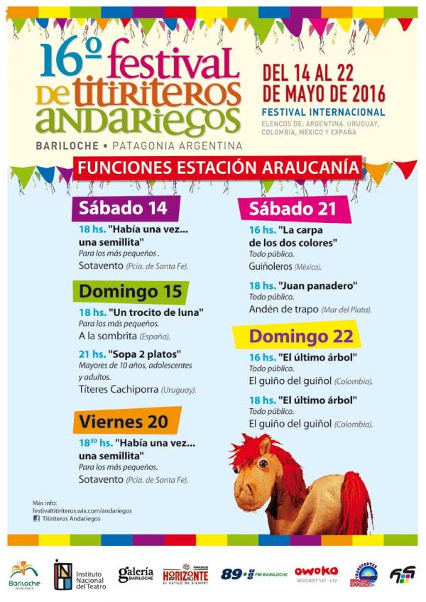 Festival de Titiriteros Andariegos en Araucan&iacute;a