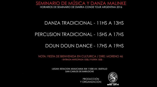Seminario de M&uacute;sica y Danza Malinke