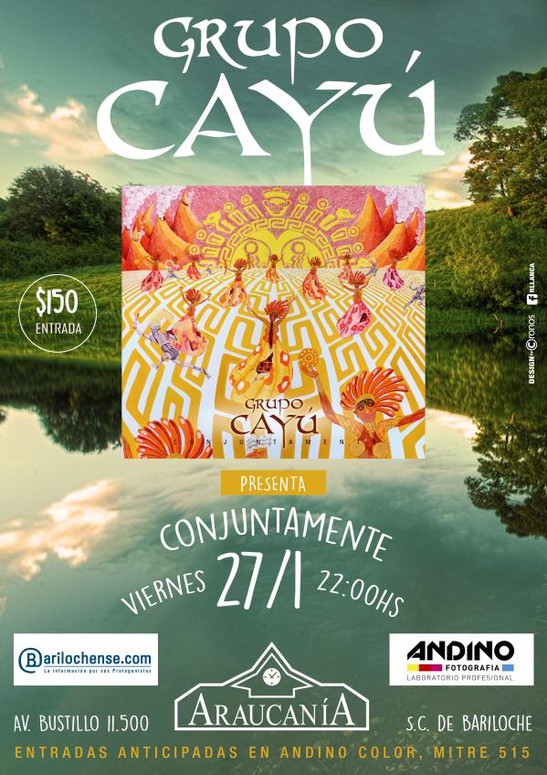 GRUPO CAY&Uacute;  presenta su disco "Conjuntamente"