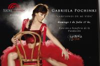 Gabriela Pochinki en el Teatro La Baita 