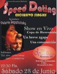 Speed Dating Night - Noche de Solos y Solas