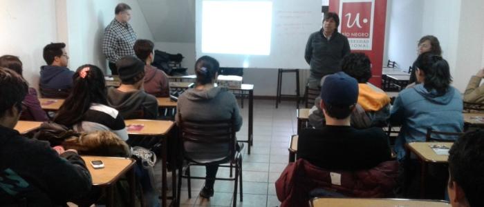 Comienzan en Bariloche las charlas informativas de las carreras de la Sede Andina UNRN