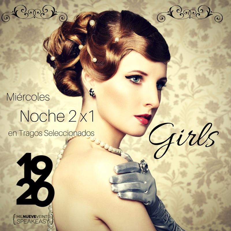 Hoy MIERCOLES 2 x 1 en Tragos Seleccionados para ELLAS !