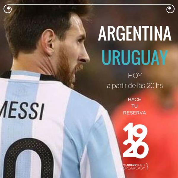 En 1920 HOY ven&iacute; a ver Argentina Uruguay