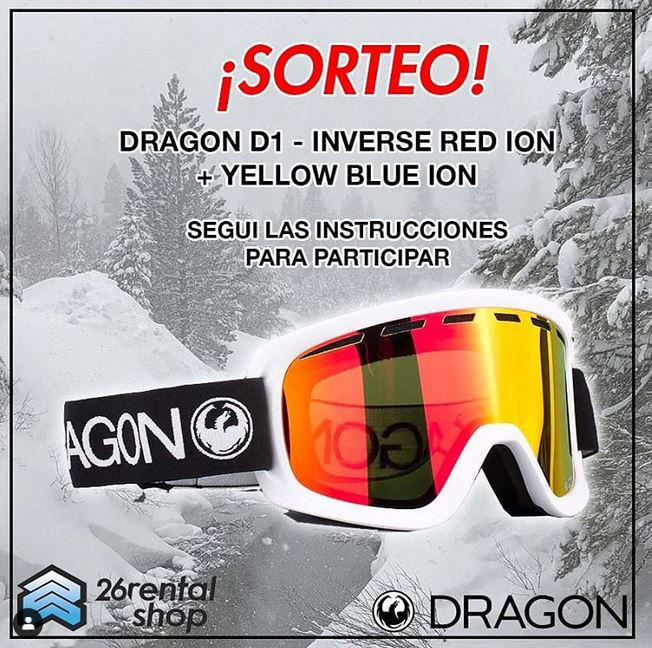 SORTEO ANTIPARRAS DRAGON - 26 RENTAL & SHOP