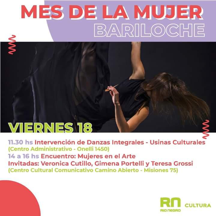 Mes de la mujer: viernes 18