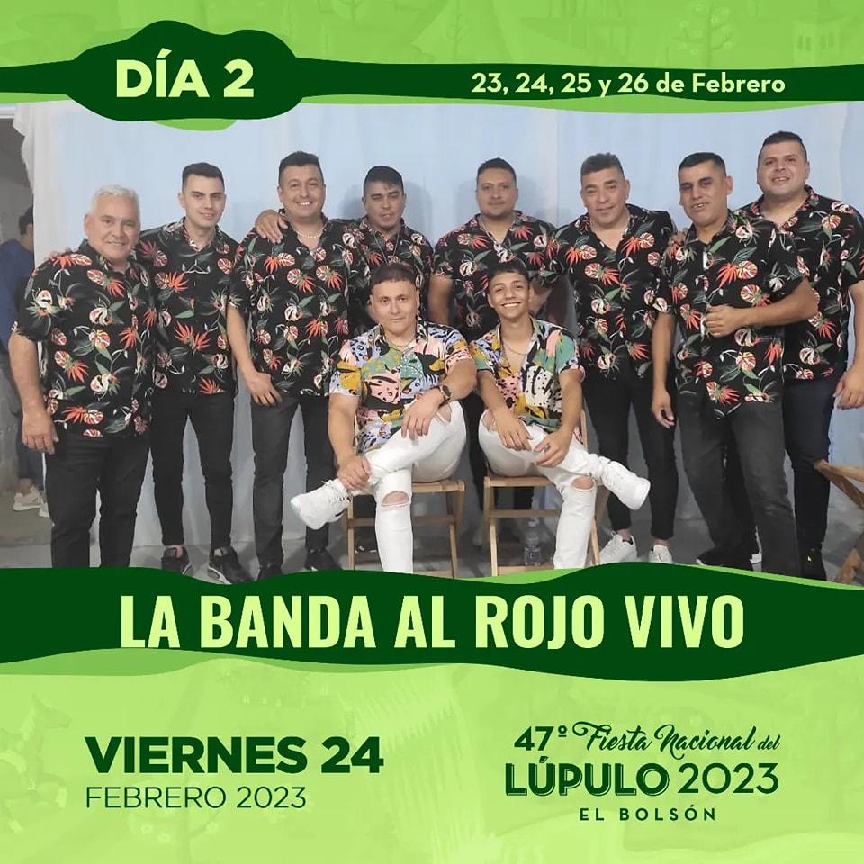 LA BANDA AL ROJO VIVO -  47&deg; Fiesta nacional del L&Uacute;PULO 2023