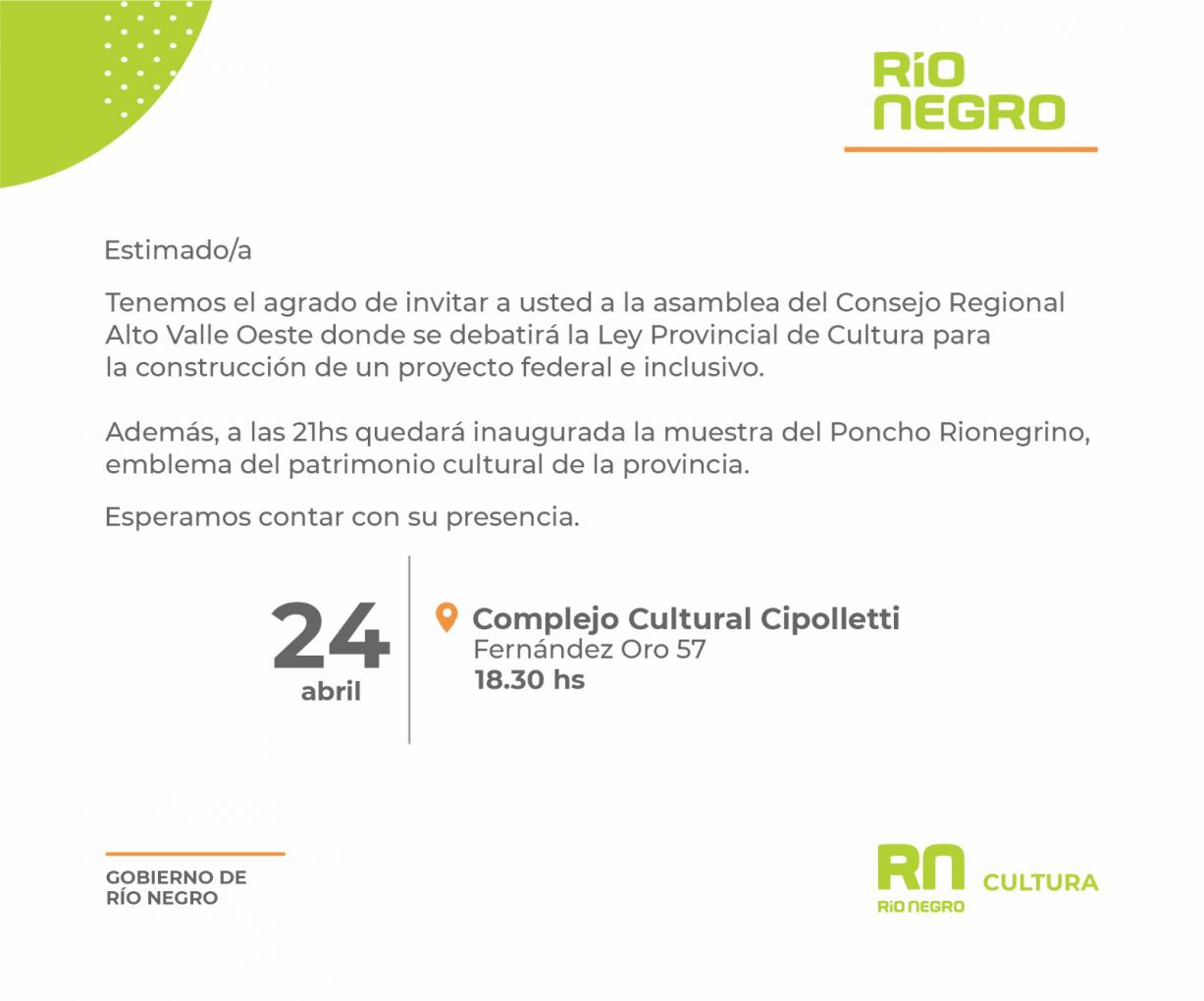 Debate Ley Provincial de Cultura