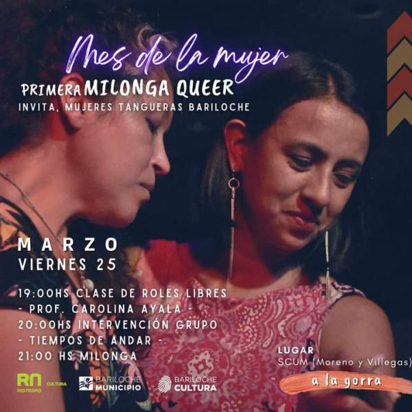 Mes de la mujer: primera Milonga queer