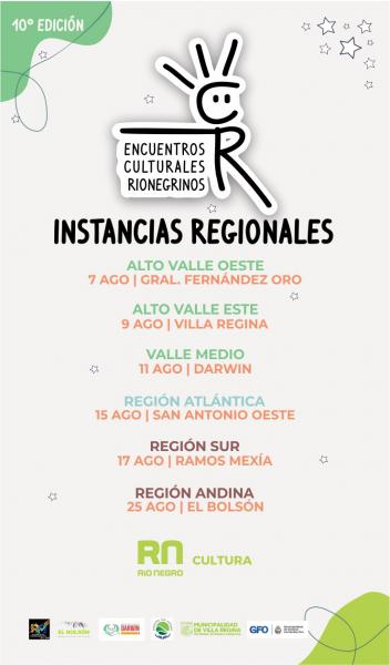 Encuentros Culturales Rionegrinos - Instancias Regionales !