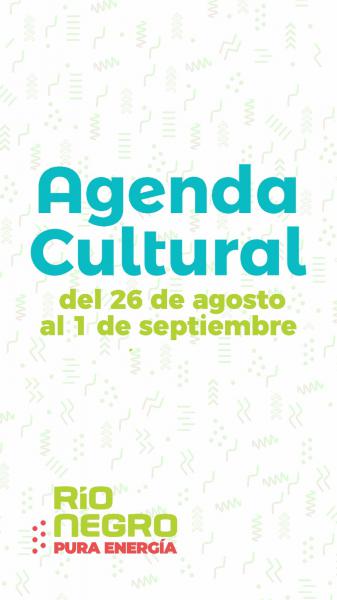 Lleg&oacute; la AGENDA CULTURAL de esta semana y queremos compartirla con vos