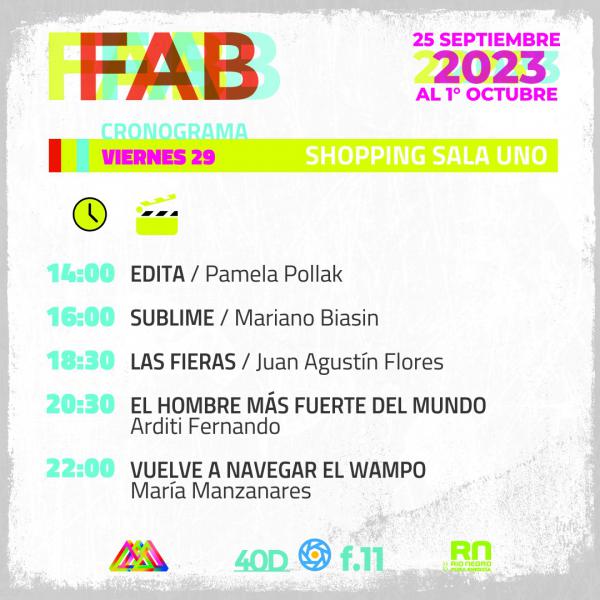 FAB CRONOGRAMA VIERNES 29 SHOPPING SALA UNO