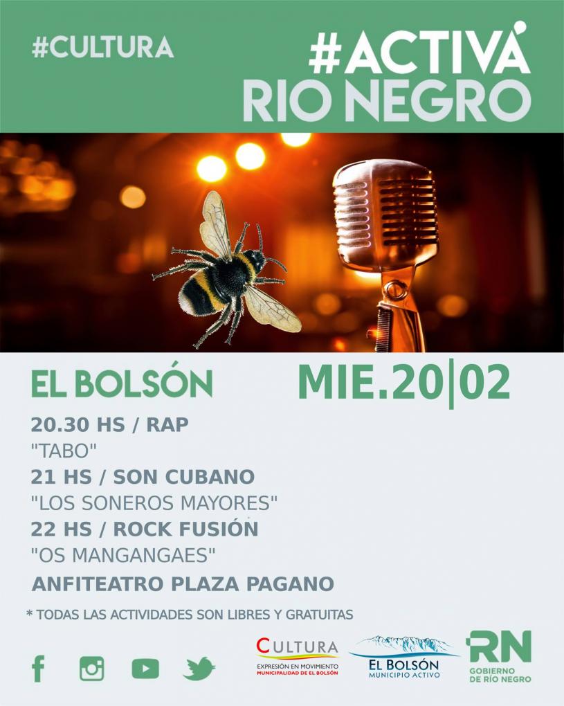 Eventos de mi&eacute;rcoles en El Bols&oacute;n