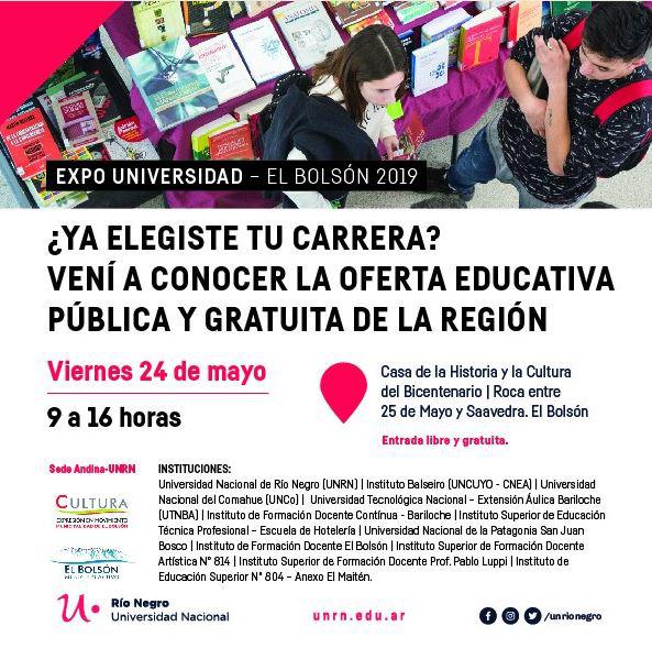 Ven&iacute; a conocer la Oferta Educativa P&uacute;blica y Gratuita de la Regi&oacute;n