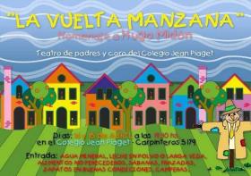 La vuelta de la Manzana, de Hugo Mid&oacute;n, a beneficio de la L&iacute;nea Sur