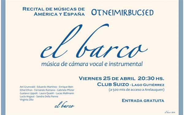 El Barco - grupo de m&uacute;sica de c&aacute;mara vocal e instrumental