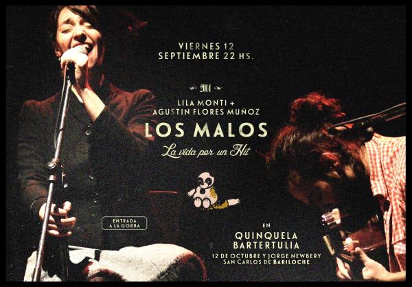 Los Malos siguen dando "La vida por un hit", en Quinquela Bartertulia