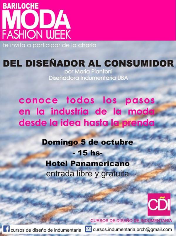 Charla de dise&ntilde;o de Indumentaria