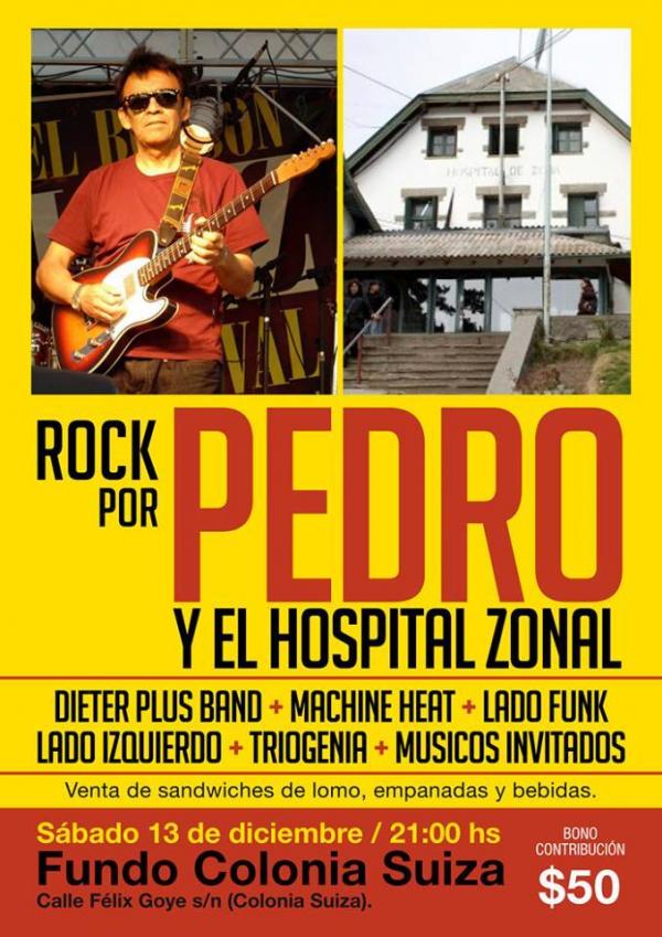  Rock Por PEDRO MONCADA y el HOSPITAL ZONAL.
