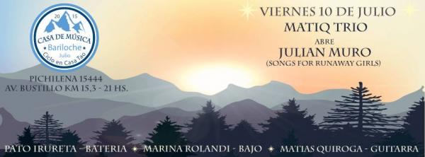 MatiQ Tr&iacute;o y Juli&aacute;n Muro en Casa Tao